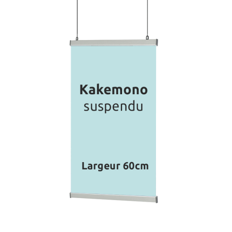 Kakémono Suspendu largeur 60cm