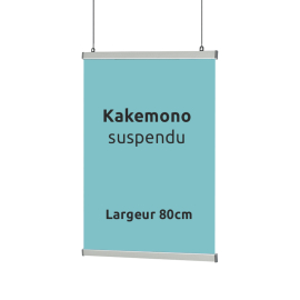 Kakémono Suspendu largeur 80cm