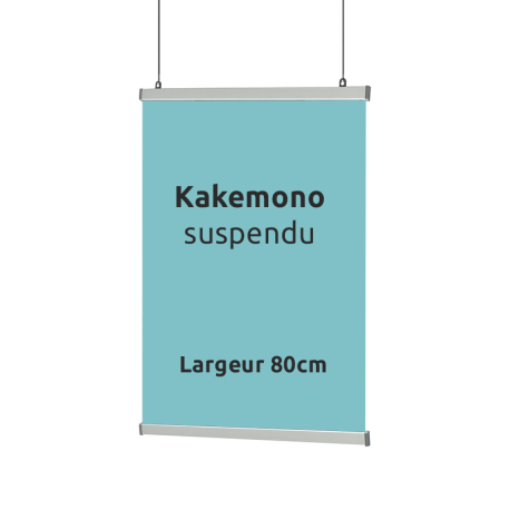 Kakémono Suspendu largeur 80cm