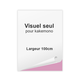 Visuel Kakémono largeur 100cm